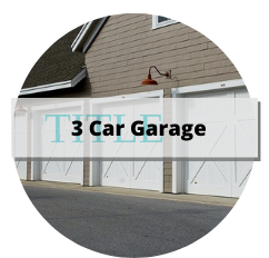 3 car garage homes